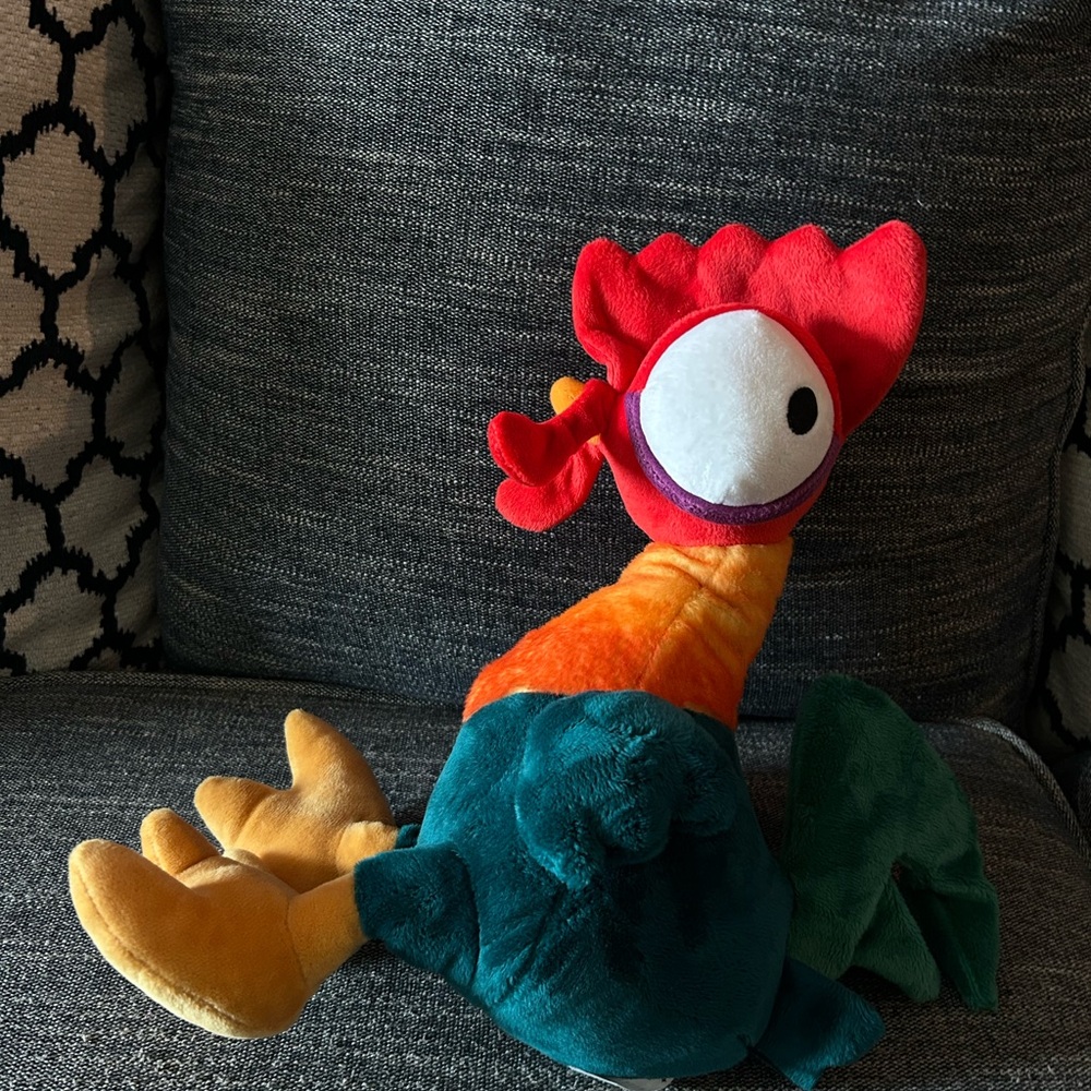 Colorful Plush Hei Hei Toy